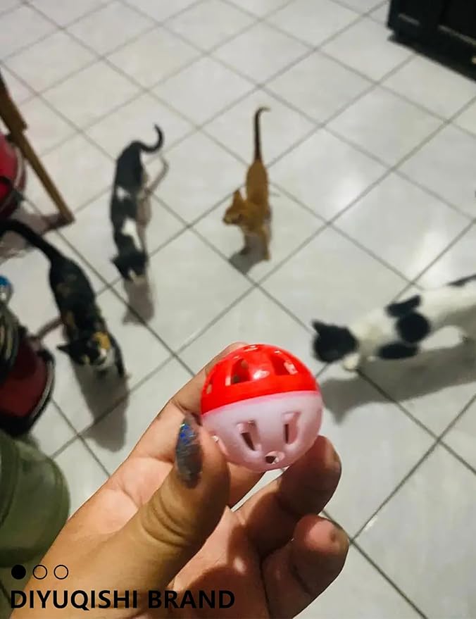 40-Piece Cat Toy Set for Indoor Cats and Kittens (1.5'' - 2.3'', Cat Toys Ultimate Pack)-PawvioPets