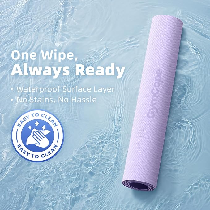 Extra Large Yoga Mat - 72"x35", 72"x48", 78"x57" - Wide TPE Exercise Mat for Home, Stretching, Couples & Family Workouts - 6-12mm Thick, Non-Slip & Waterproof - with Carry Bag and Straps-PawvioPets