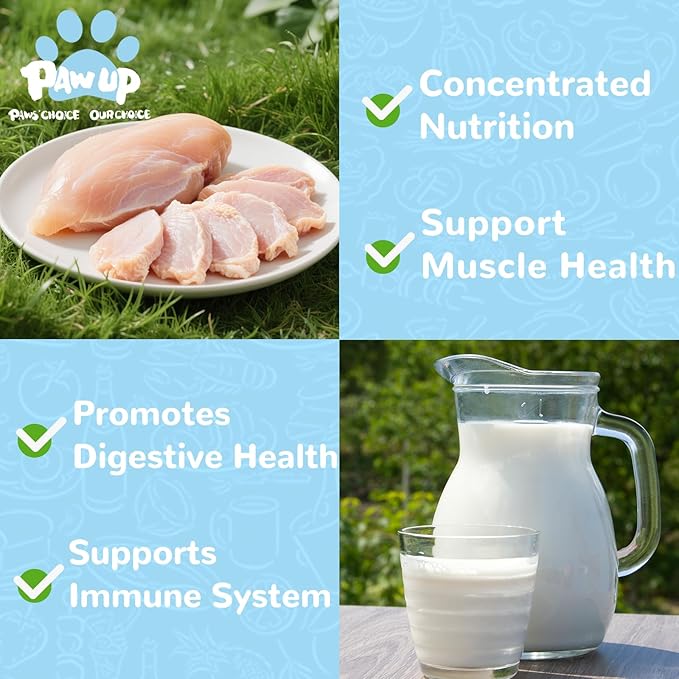 Freeze Dried Sheep Milk Yogurt Flavor, Gentle Sheep Milk Dog Treats for Sensitive Stomachs Puppies, 2.8 oz-PawvioPets