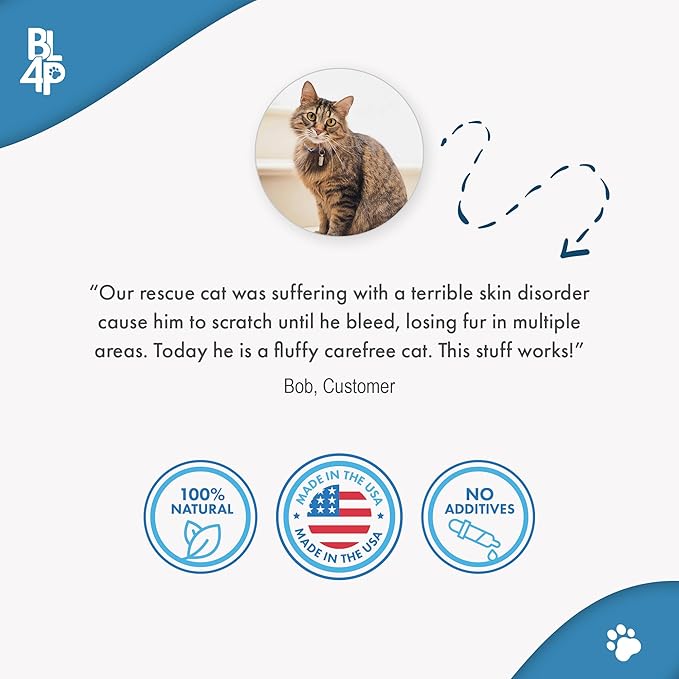 Cat Allergy Relief & Immune Support, Natural Relief for Seasonal Allergies, Itching, Sneezing, Congestion, Runny Nose, and Feline Respiratory Infections, 400 Small Odorless Tasteless Pills-PawvioPets