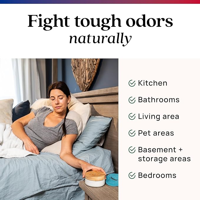 Azuna All-Natural Odor Remover Gel Refill Pouch | Air Purifier with Tea Tree Oil | Plant-Based & Long Lasting | For Pet Odors, Smoke & Strong Odors | Smell of Victory | 24 oz.-PawvioPets