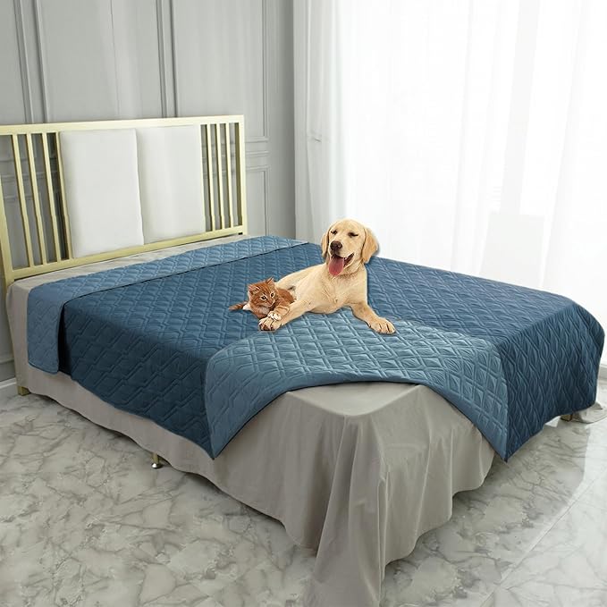 Ameritex Waterproof Dog Bed Cover Pet Blanket for Furniture Bed Couch Sofa Reversible-PawvioPets