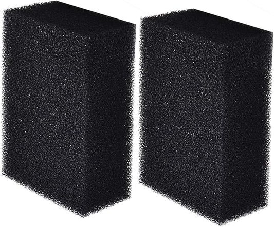 ALEGI Filter Foam Sponges, Bio Sponge Filter Media Pad, Cut-to-Size Foam for Aquarium Fish Tank (7.5" x 4.7" x 2.75" (2pcs))-PawvioPets