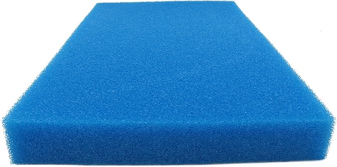Aquarium Bio Sponge Pad Filter Media for Fish Tank,20/30/40PPI Open Cell Coarse Foam Block Foam Pre Filter Sponge (23" Lx 12.5" W x 2" H 20PPI)-PawvioPets