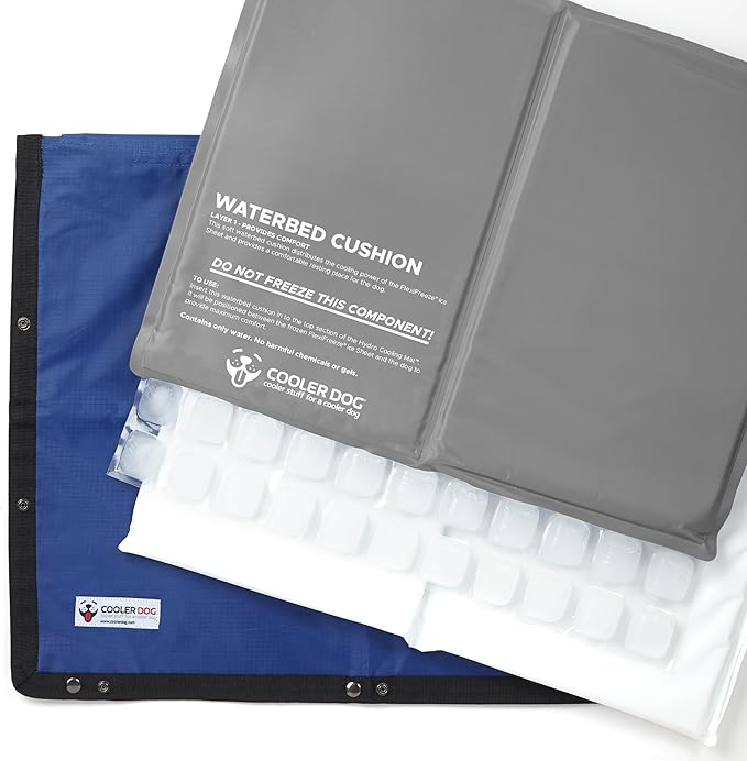 Dog Cooling Pad Dog Cooling Products Hydro Cooling Mat (23"x18") (2 Pack)-PawvioPets