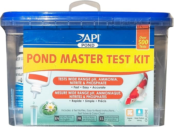 API POND MASTER TEST KIT Pond Water Test Kit 500-Test-PawvioPets