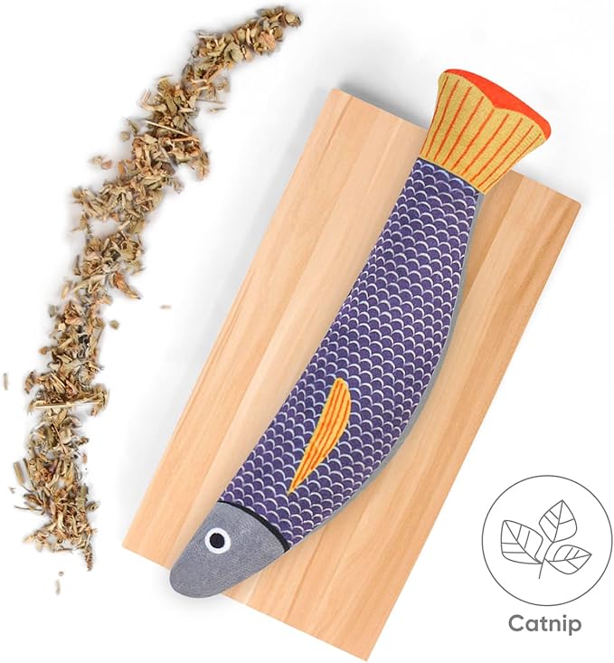 4Pcs Catnip Toy, Plush Cat Toys with Jingly Bell, Bite Resistant Chew Toys, Catnip Filled Cartoon Cat Teething Chew Toy for All Cats-PawvioPets