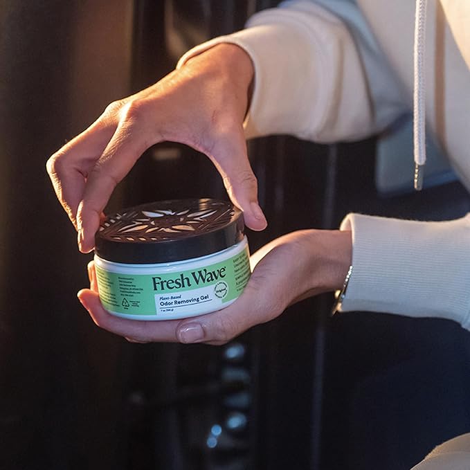 Fresh Wave Odor Removing Gel, 7 oz., Pack of 3 - Odor Absorbers for Home, Safer Odor Relief, Natural Plant-Based Odor Eliminator, Every 7 oz. lasts 15-30 Days, For Cooking, Trash & Pets-PawvioPets