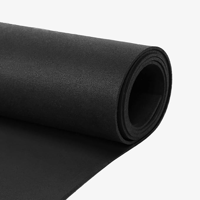 Flooring Inc's 1/4" Thick Tough Rubber Flooring Roll | Flexible Recycled Rubber Floor Mats for Home Gym | Heavy Duty Rubber Mat for Home Gyms, Sheds, Horse Stall Mat or Trailer-PawvioPets