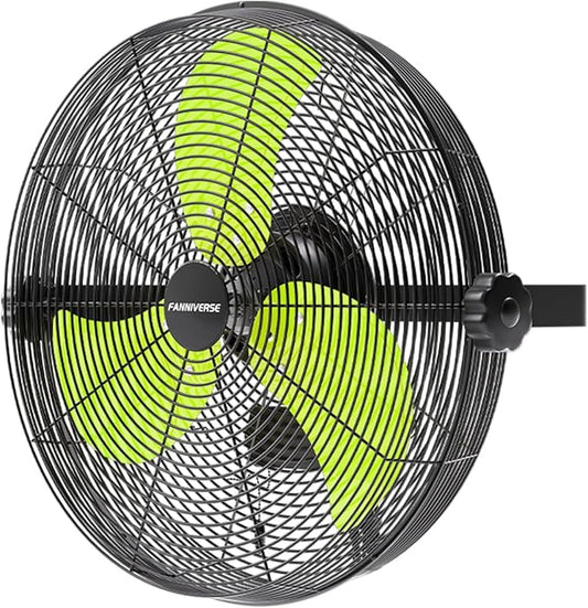 14 Inch Wall Fan Pro Series - Waterproof Motor High Velocity Wall Mount Fans for Commercial, Residential, Warehouse, Covered Patio, Shop, Garage, Barn 3 Speed 3000 CFM UL Safety Listed-PawvioPets