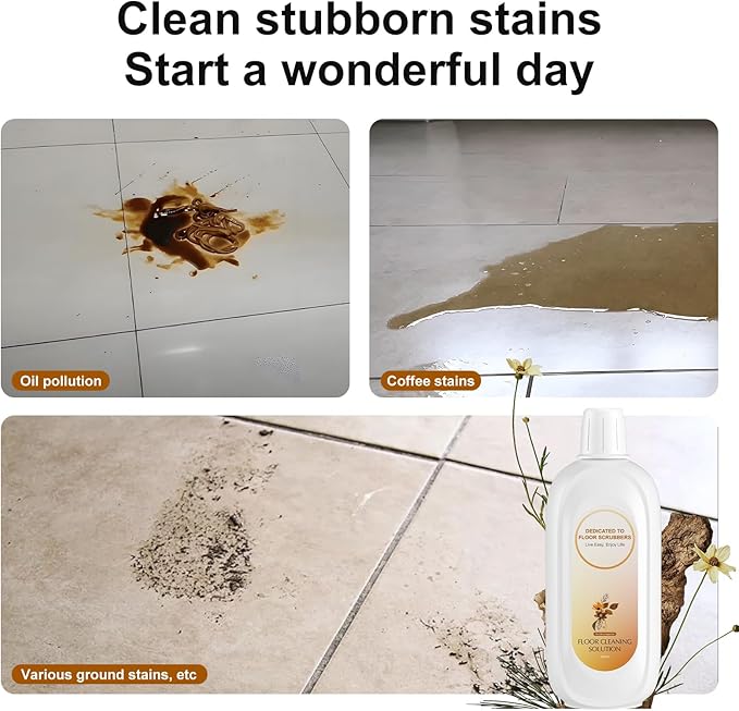 Floor Cleaning Solution Compatible With Tineco , Deep Cleans for Multiple Hard Floors, Suitable With All Robot Vacuums with Mopping and Cordless Wet/Dry Vacuum Mop Cleaner (Floral Fragrance 1 Bottle)-PawvioPets