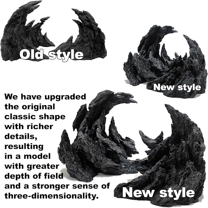 Fish Tank Decor Rocks.Aquarium Decoration Model.Easy and Quick Solution for Aquascaping.(Perched Canyon-24inch)-PawvioPets