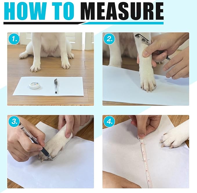 EXPAWLORER Anti Slip Dog Socks to Prevent Licking Paws, Dog Shoes for Hot Pavement, Dog Booties for Small Medium Large Senior Dogs, Traction Control Dog Boots & Paw Protectors for Hardwood Floors-PawvioPets