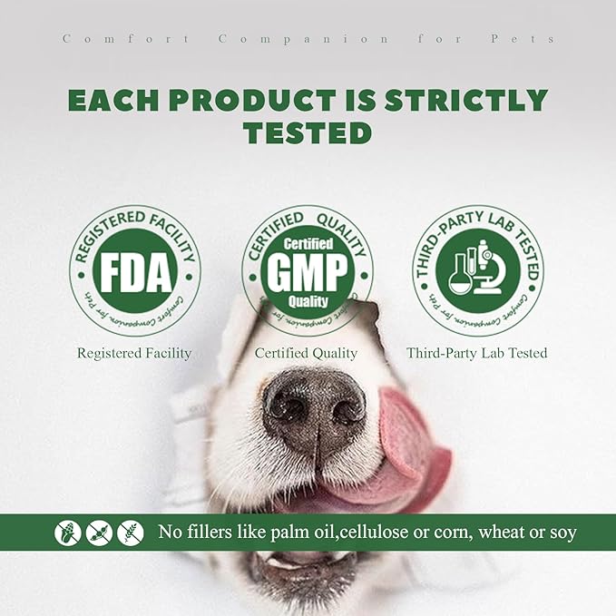 Dog Dental Care Powder - Plaque & Tartar Control with Natural Enzymes, Teeth Cleaning Powder for Dogs with Probiotic, Bad Breath Treatment for Small Medium Large Dogs-PawvioPets