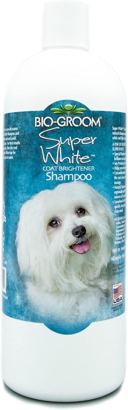 BioGroom Super White Shampoo (32 fl oz)-PawvioPets