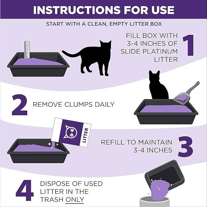 ARM & HAMMER Clump & Seal Slide Platinum Multi-Cat Clumping Litter, Easy Clean, Superior Odor Control, 27.5 Lbs-PawvioPets