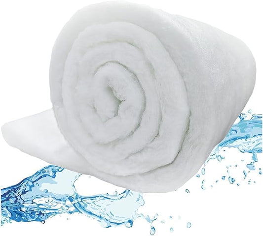 Aquarium Filter Media, Newly Premium Filter Pads for Aquarium, 94X16 inch,Aquarium Filter Floss for Fish Tank Sponge Pad Foam Filter Accessories for Pond-PawvioPets