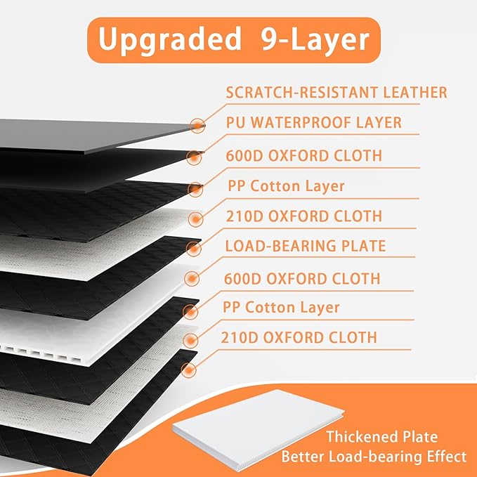 Dog Car Seat Cover Back Seats Protector, Backseat Extender Hard Bottom Rear Seat Pet Cover for Dogs, Waterproof Carseat Covers Dog Hammock Travel Accessories for Car,SUV,Truck-PawvioPets