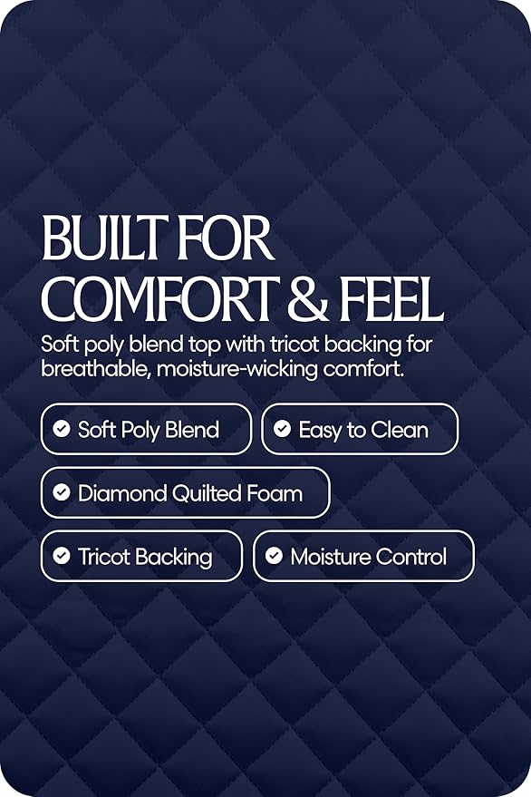 Equinavia Harstad Dressage Saddle Pad | Classic & Durable | Moisture-Wicking Tricot Backing-PawvioPets