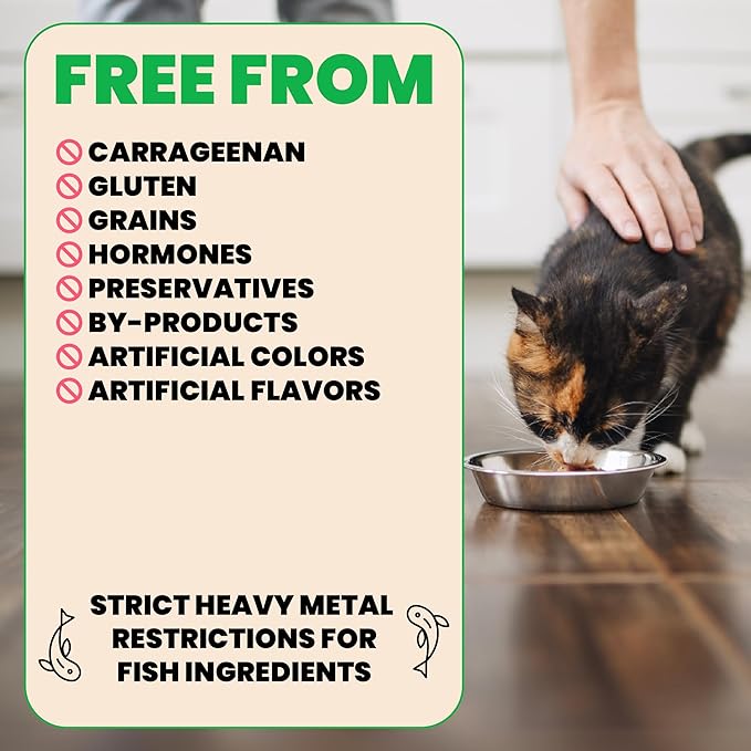 almo nature Wet Cat Food HQS Natural Rotational Diet Fish Selection & Chicken Drumstick - Variety Pack, Grain Free, Additive Free, Highly Digestible, Preservative Free 2.47-oz, 12 Pack-PawvioPets