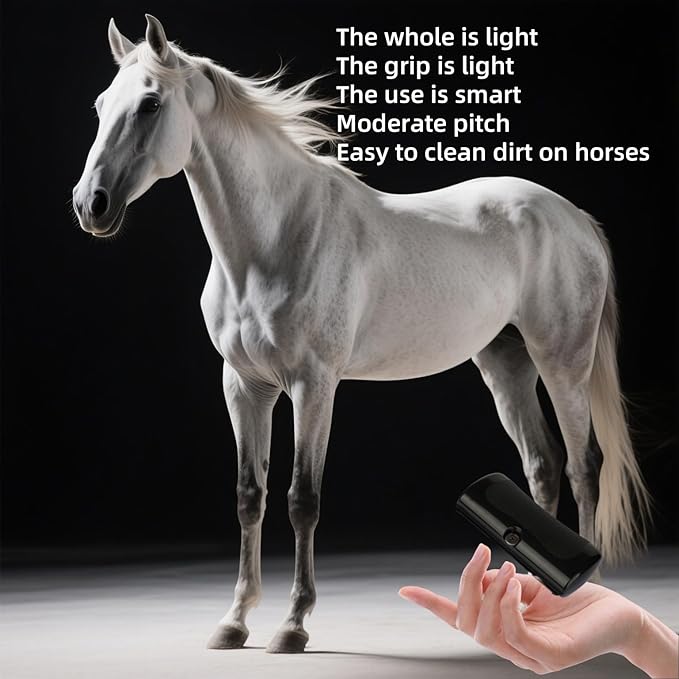 Deshedding Brush for Dogs & Cats - Dual-Head Pet Grooming Tool with Ergonomic Handle, Gentle Hair Removal Brush for Horses, Rabbits-PawvioPets