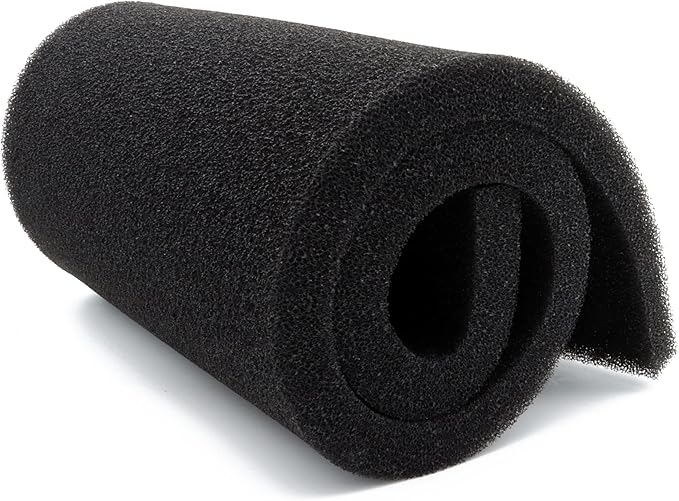 ALEGI Aquarium Filter Media Foam Material Cut to Fit, 36" x 12" x 1", 40 PPI Bio Pre Filter Sponge Pad Sheet for Fish Tank-PawvioPets