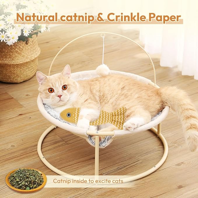 2 Pcs Catnip Toys Fish, Self Play, Cat Toys for Indoor Cats and Kitten, Catnip Cat Toy, Interactive Kitten Exercise Kicker Toys for Indoor Cats 7.8 Inches for All Breeds-PawvioPets