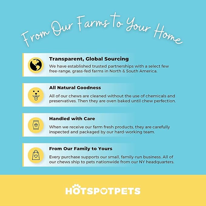 Full-Size Cow Hooves for Dogs | (5 Pack) All-Natural Long Lasting Dog Chews | Made from Grass Fed Cattle | Tasty Treat for Oral Hygiene | Fantastic Alternative for Rawhide and Bully Sticks-PawvioPets