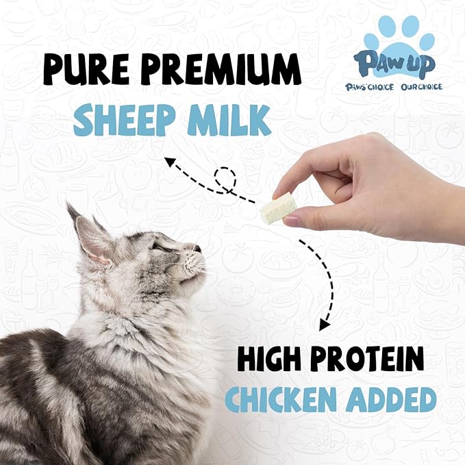 Freeze Dried Sheep Milk Yogurt Flavor, Gentle Sheep Milk Dog Treats for Sensitive Stomachs Puppies, 2.8 oz-PawvioPets