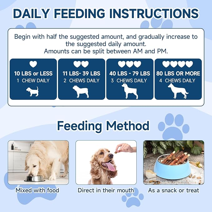 Dog Probiotic for Dogs, 200 Soft Treats Dog Probiotics for Digestive Health & Immune System, Probiotic Chews for Dogs, Support Gut Health|Itchy Skin|Diarrhea|Gas Relief Treatment-PawvioPets