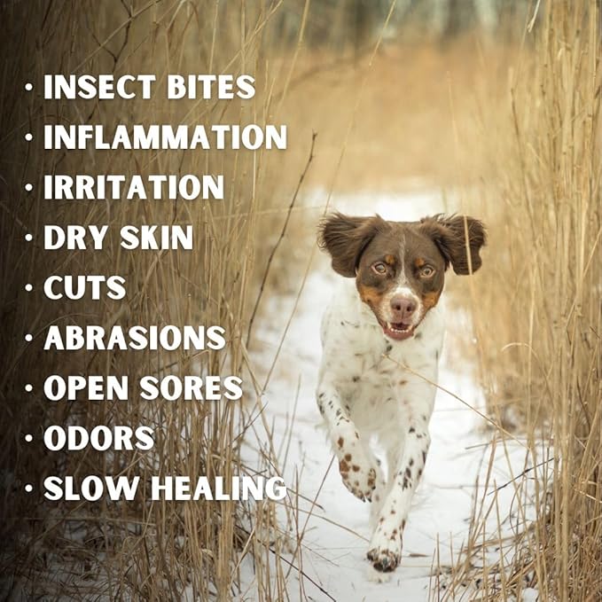 Dr. Connie's Natural Solutions Wound Repair & Care for Sporting Dogs | Veterinarian Formulated Skin Care Solution | Promotes & Enhances Skin Healing-PawvioPets