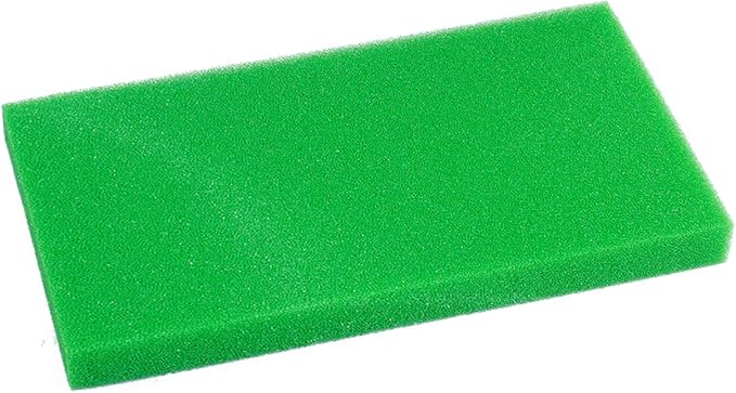 AQUANEAT Aquarium Filter Sponge Open Cell Foam Sheet Bio Sponge Filter Media Pad HMF Fish Tank Sump Divider (23" Lx 12.25" W x 2" H, Green)-PawvioPets