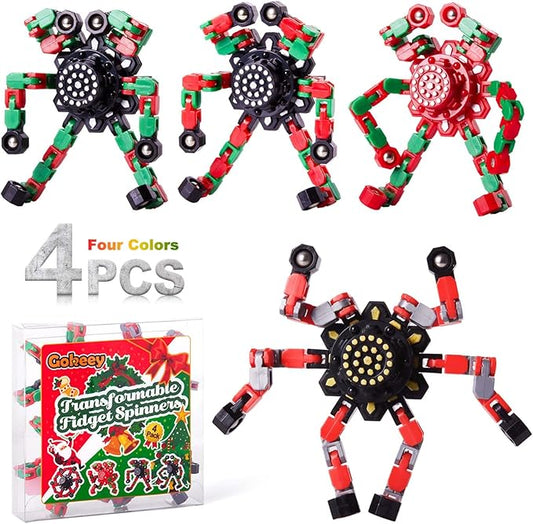 Fidget Spinners for Kids and Adults Christmas Fidget Toys Gifts, Stress Relief Sensory Toys for Boys and Girls Fingertip Gyros for ADHD Autism for Kids Birthday Gifts-PawvioPets