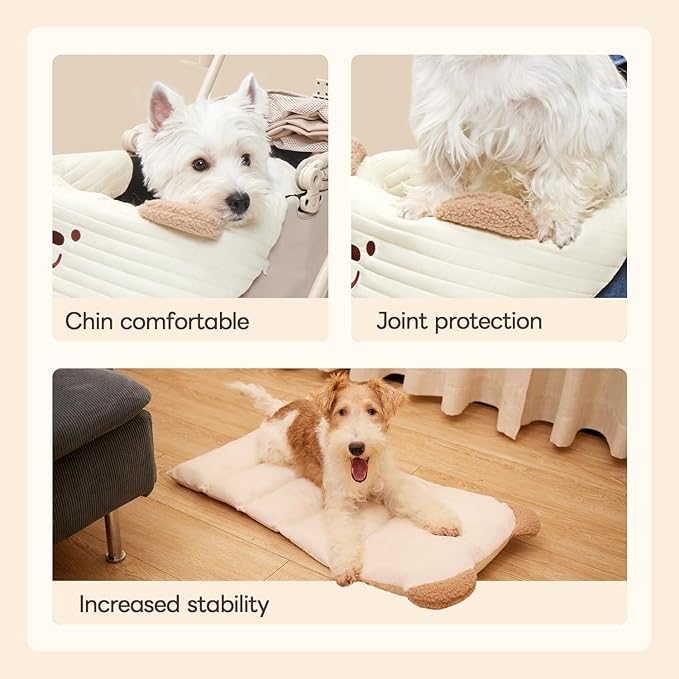 Dog Stroller Cushion & Mat, Pet Stroller Cushion for Dogs & Cats, Ideal Pet Accessories for Comfortable Rides-PawvioPets
