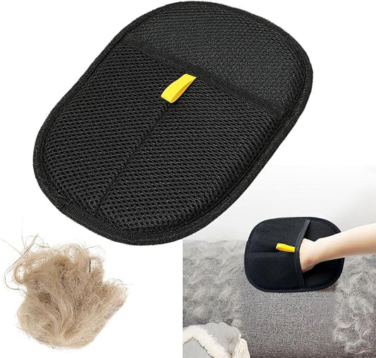Cat Grooming Gloves, Pet Hair Removal Glove for Cats & Dogs, 2025 New Upgrade Efficient Grooming Gloves for Pet Hair, Reusable Pet Hair Glove-PawvioPets