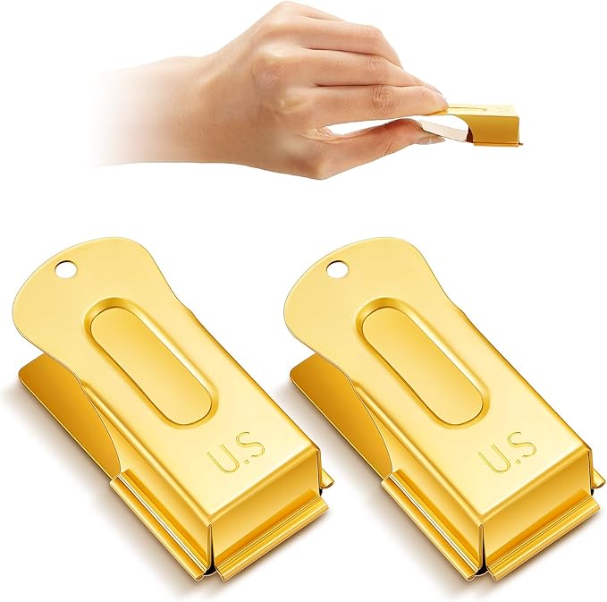 2 Pieces Brass Pet Training Clicker Signaling Cricket Clicker Metal Dog Clicker for Puppy Cats Trainer Pet Owners (Gold)-PawvioPets