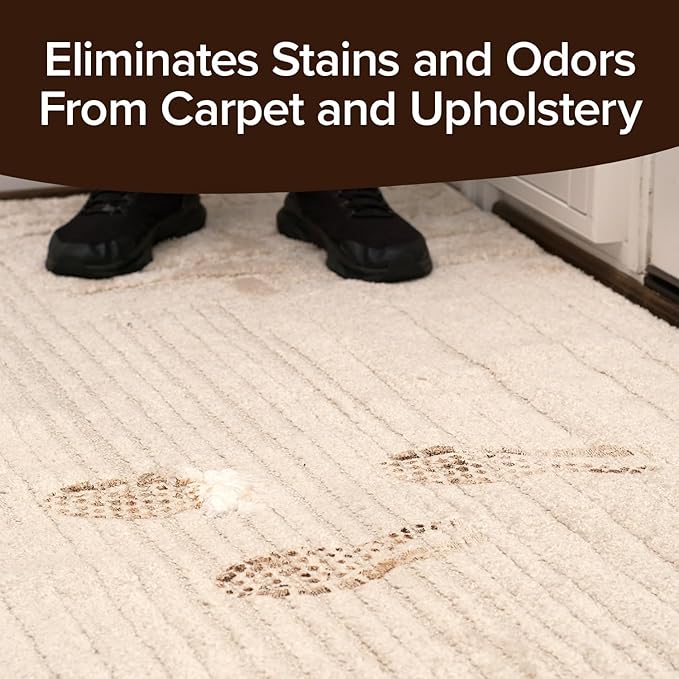 Bull Shot MAX Strength Carpet Spot & Stain Remover by Horsepower, AS-SEEN-ON-TV, Made In US, Just Point & Spray, Stain-Lifting Foam Action, Pet Stains & Odors, Coffee, Wine, New & Old Stains & More-PawvioPets