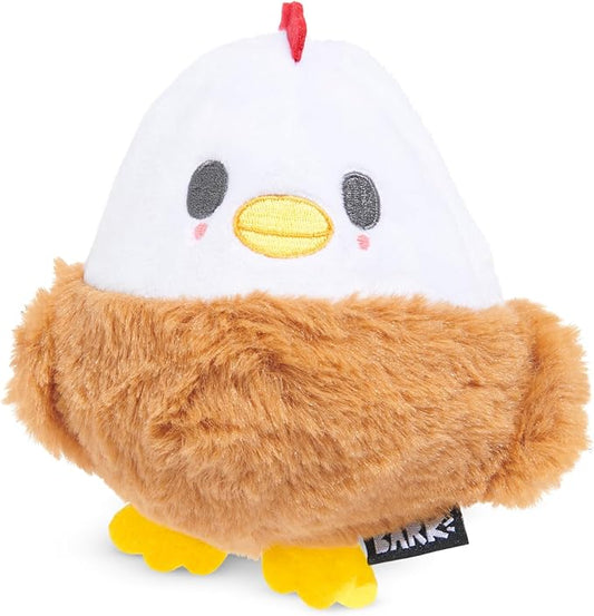 Barkbox Hatch Me If You Can Dog Toy for Medium to Large Aggressive Chewers Two-Layer Tearable Toy with Hidden Surprise Inside for Interactive Playtime-PawvioPets