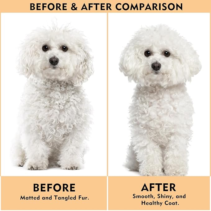 Dog Slicker Brush for Shedding & Grooming - Professional Dog Brush and Cat Brush with Coated Tips & Air-Cushion Design, Deshedding Tool Removes Undercoat Tangles & Loose Fur for Long/Short Hair Pets-PawvioPets