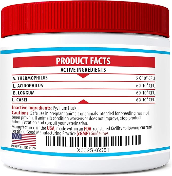 Azovast Plus Kidney Health Supplement for Dogs & Cats, Oral Powder (12 Oz) - (240 Doses/ 2 Jar) NO Refrigeration Required - Help Support Kidney Function & Manage Renal Toxins(U.S.A)(12 Oz (2 Pack))-PawvioPets