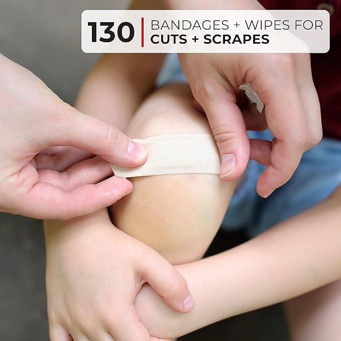 First Aid Kit – 291 Pieces of First Aid Supplies | Hospital Grade Medical Supplies for Emergency and Survival Situations | Ideal for Home, Car, Trucks, Camping, Hiking, Travel, Sports, Pets, Hunting-PawvioPets