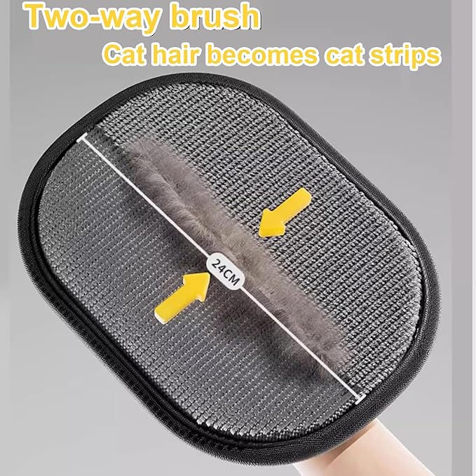 1PC Pet Hair Removal Glove,2025 New Reusable Pet Hair Removal Tool, Suitable for Bed Sheets, Sofas, Clothes, Carpets, Car Seats, and Static Gloves for Dogs and Cats-PawvioPets