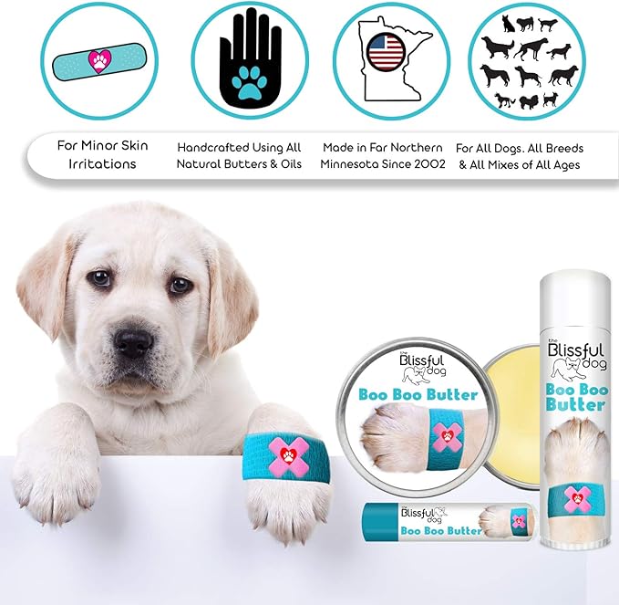 3 Cute Puppies Boo Boo Butter, 4 oz-PawvioPets