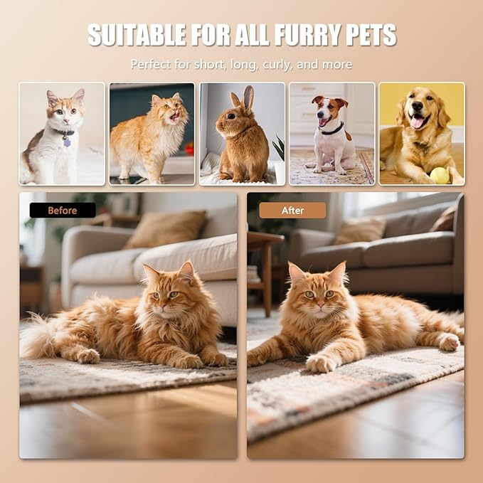 Cloud Care Cat Brush for Indoor Cat Steam Brush for Shedding Spritz Defur Comb for Cats Dogs Steam Brushes for Long Short Hair Cats Dogs Pet Steam Brushes for Massage Grooming Self-Cleaning-PawvioPets