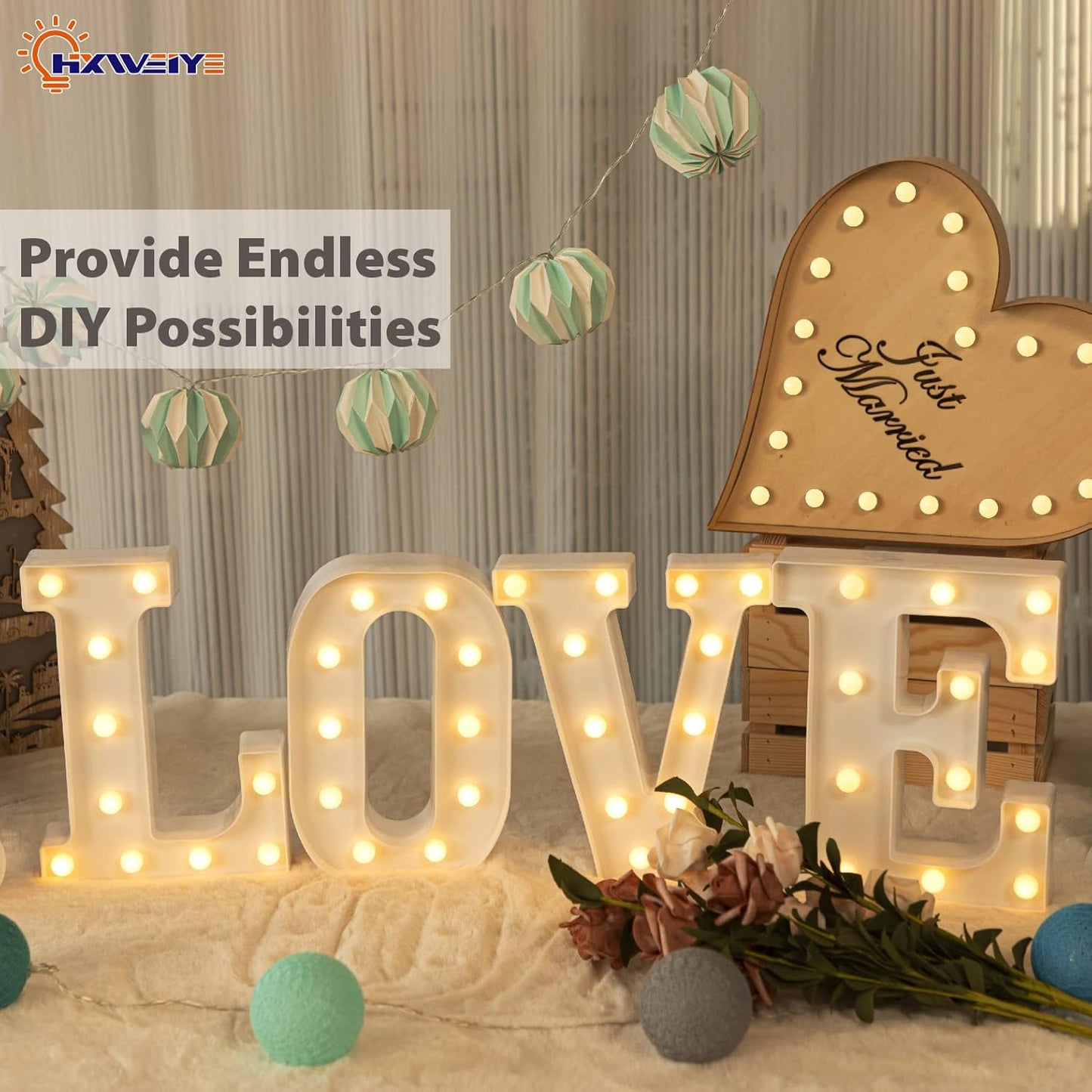 HXWEIYE Light Up Letters L, LED Marquee Letters Lights Sign 26 Alphabet and 10 Number Big Lights Letter for Party Birthday Bar Battery Powered Christmas Decor Letter Lights (Warm White)