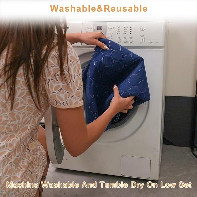 2Pack Washable Pee Pads for Dogs 18”x24”, Quick Dry Puppy Pads, Waterproof, Non Slip, Premium Reusable Dog Training Pads-PawvioPets