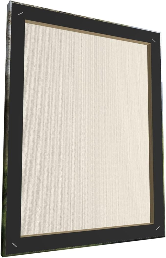 Country Sheep Canvas Wall Decor Farmhouse Rustic Lamb Wildflower Wall Art Nature Countryside Landscape Pictures Painting Print Framed Artwork Decorations for Bathroom Living Room Bedroom 12"x16"-PawvioPets