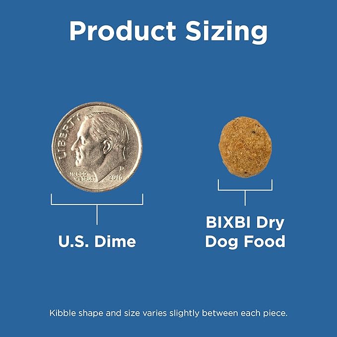 BIXBI Rawbble Dry Dog Food, Turkey, 24 lbs - USA Made with Fresh Meat - No Meat Meal & No Corn, Soy or Wheat - Freeze Dried Raw Coated Dog Food - Minimally Processed for Superior Digestibility-PawvioPets