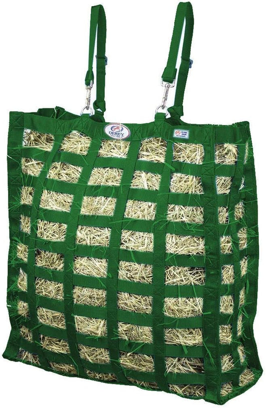 Derby Originals Supreme 4-Sided Slow Feed Hay Bag – Patented, 1-Year Warranty, 3.5" & 1.75" Openings-PawvioPets