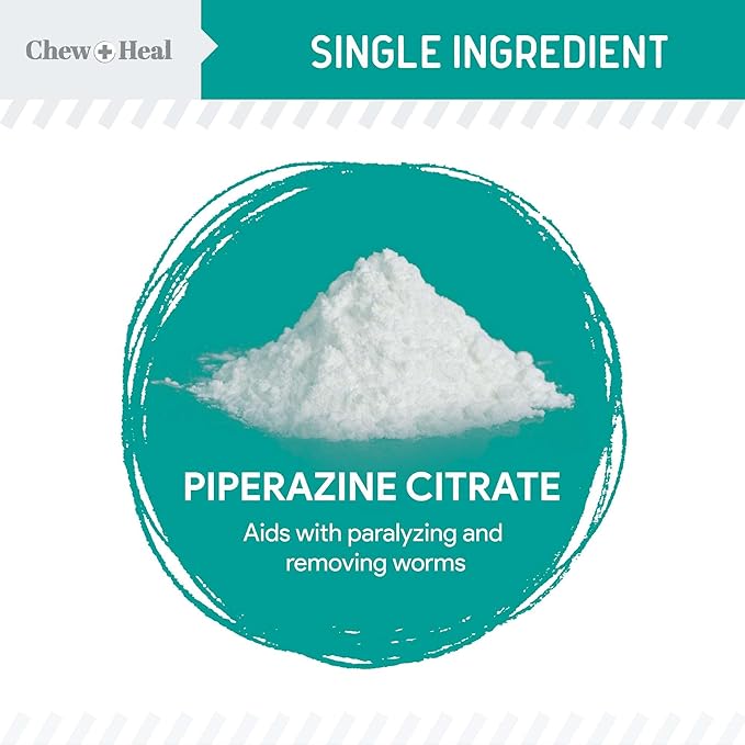 Dog and Cat Dewormer - 12 oz of Wormer Liquid to Paralyze and Expel Roundworms - Kitten and Puppy Dewormer-PawvioPets